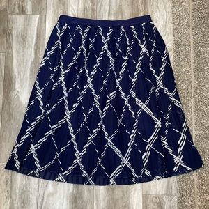 Chaps Pleated Skirt!